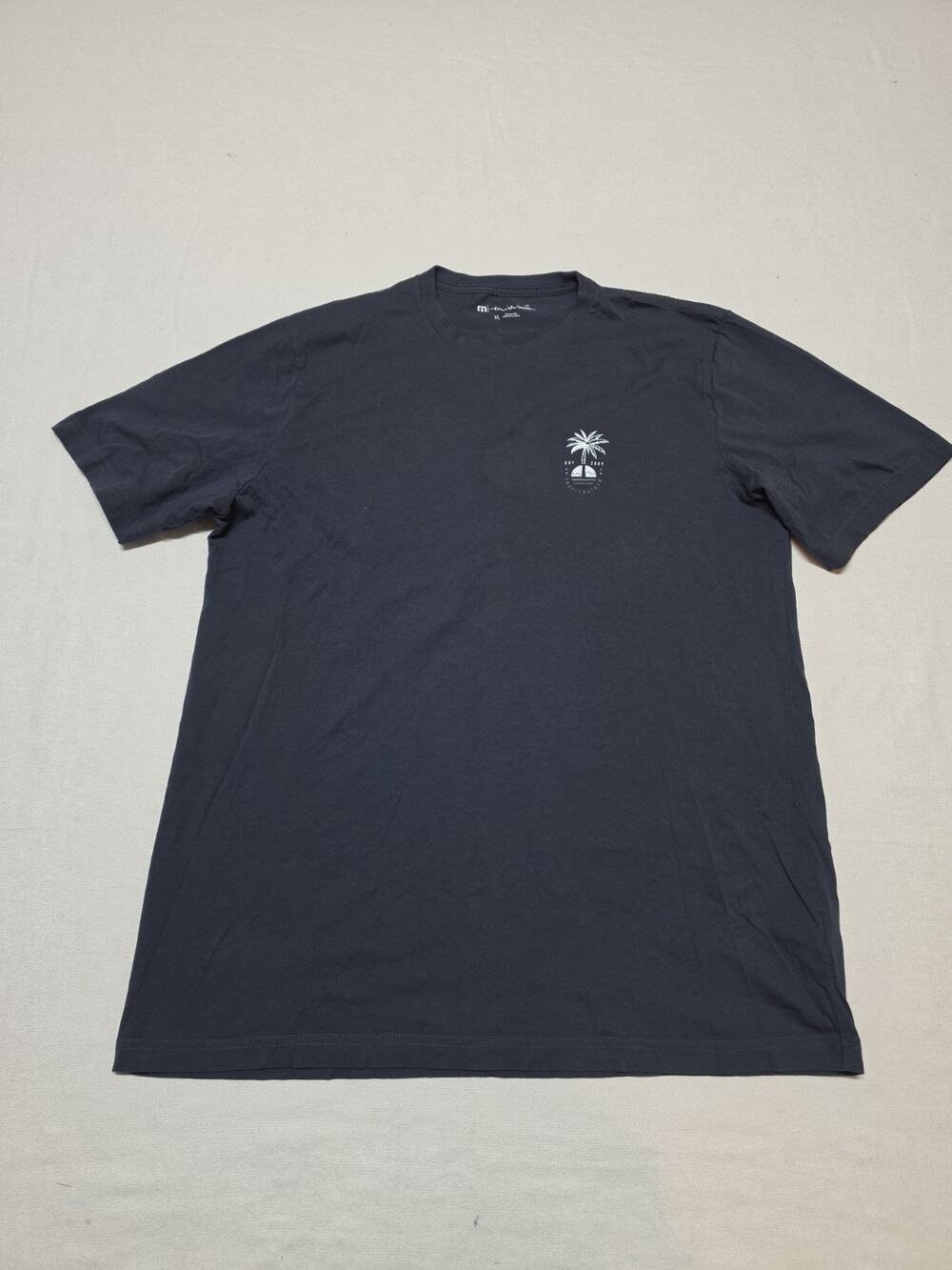 travis matthew Blue Short-Sleeve Tshirt Mens Size Xl